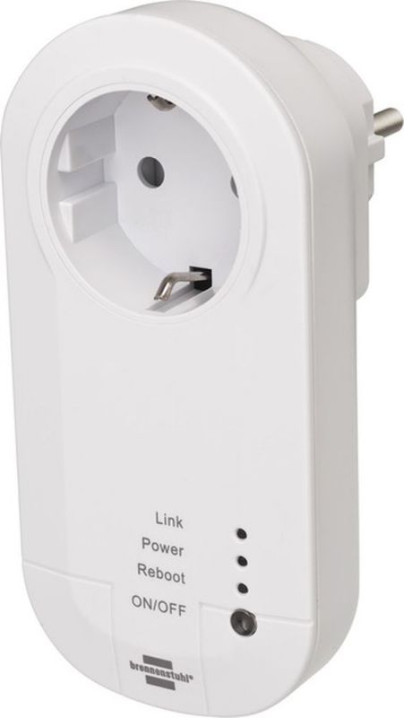 Brennenstuhl Steckdose WIFI LRF01 433, weiß (WA 3600, IP20 *DE*) - 1294840