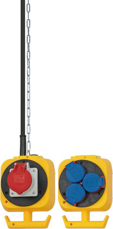 Brennenstuhl Pendelstromverteiler 5m CEE400V/16A (3-Phasen, H07RN-F5G1.5, IP44) - 1151960010