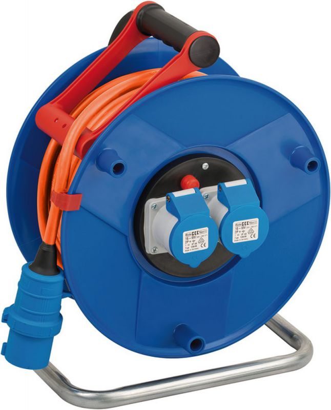 Brennenstuhl Garant CEE 2 IP44 Tambour de câble camping/maritime 25m H07RN-F 3G2,5 - 1182760100