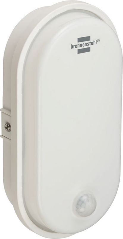 Brennenstuhl Lampe ovale OL 1650 P 1680lm, IP54, avec PIR, blanc - 1270780901