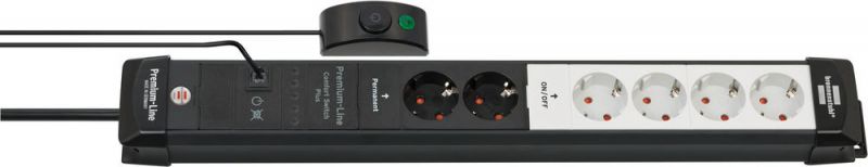 Brennenstuhl Steckdosenleiste Premium-Line 2+4fach 3m - 1951560103