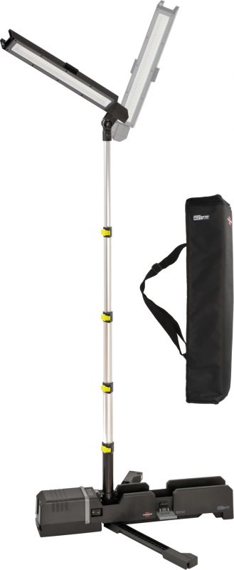 Brennenstuhl Multi Battery LED Akku Teleskop Arbeitsstrahler 6050 MA, 7700lm, IP54 - 1173700004