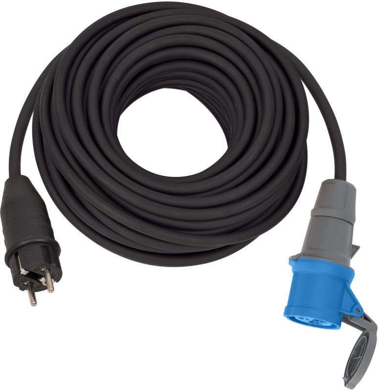 Brennenstuhl Adapterkabel/CEE-Adapter mit Schutzkontakt-Stecker und CEE-Kupplung - 1132910100