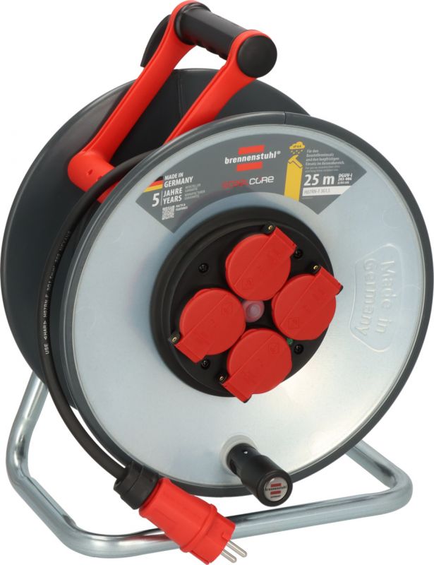 Brennenstuhl professionalLINE SteelCore Kabeltrommel SC 2100 IP44, 25m H07RN-F 3G1,5 - 9191250110