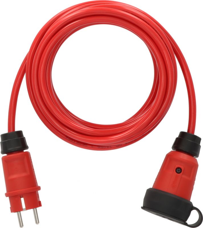Brennenstuhl professionalLINE Verlängerungskabel VQ 1110 IP44, 5m rot H07BQ-F 3G1,5 - 9161050210