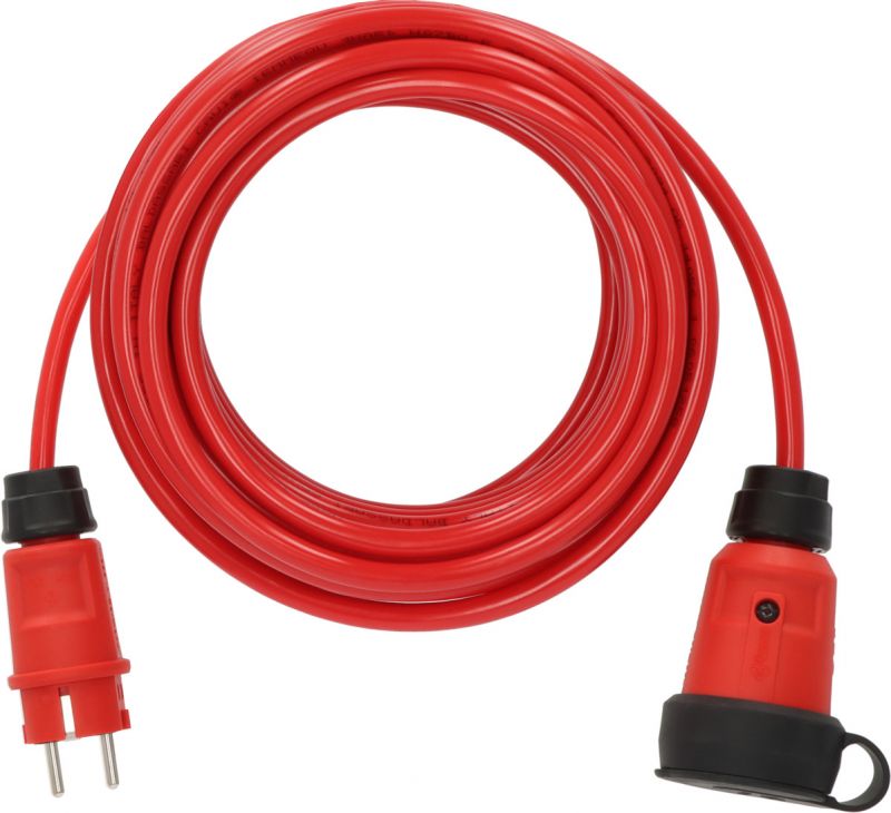 Brennenstuhl professionalLINE Verlängerungskabel VQ 1100 IP44, 10m rot H07BQ-F 3G1,5 - 9161100210