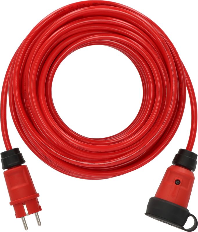 Brennenstuhl professionalLINE Verlängerungskabel VQ 2100 IP44, 25m rot H07BQ-F 3G1,5 - 9161250210