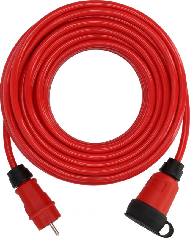 Brennenstuhl professionalLINE Verlängerungskabel VQ 2200 IP44, 25m rot H07BQ-F 3G2,5 - 9162250210