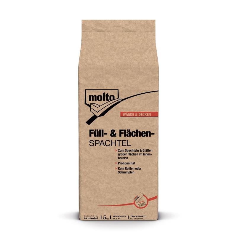 MOLTO Fuel- und Flaechenspachtel 5kg - 5087720