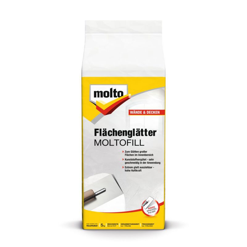 MOLTO Fl.Glätter Pulver Moltofill 5kg - 5087713