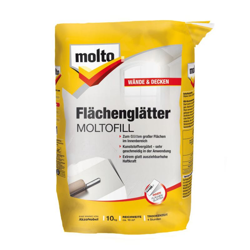 MOLTO Fl.Glätter Pulver Moltofill 10kg - 5087712
