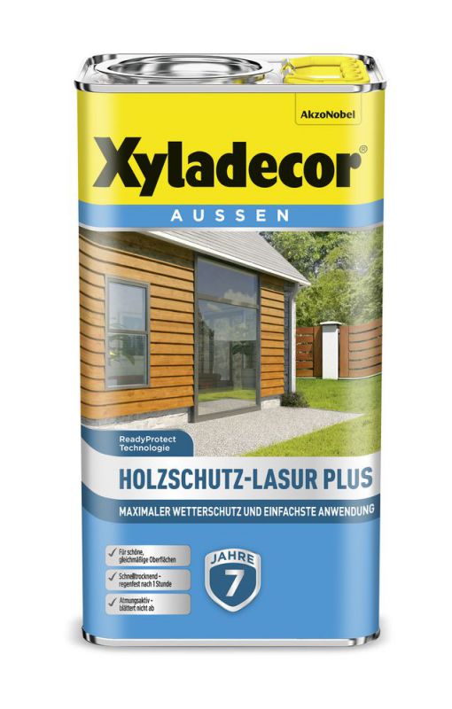 XYLADECOR Holzschutz-Lasur Plus Palisander 4l - 5362559