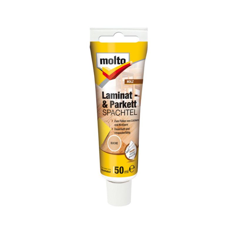 MOLTO Laminat+Parketspachtel Buche 50ml - 5233024