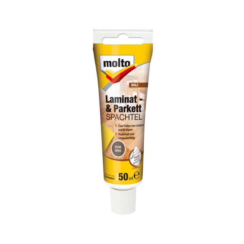 MOLTO Laminat+Parketspachtel Eiche Grau 50ml - 5233025
