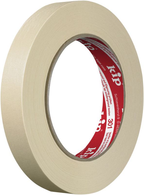 Kip Ruban de Masquage Extra Premium Plus nature 18mmx50m 301-18 48 rouleaux