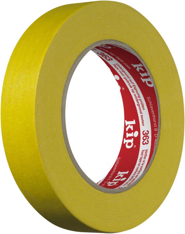 KIP Stuckateur-Tape - gelb 24mm x 50m (36 Rollen) - 363-24