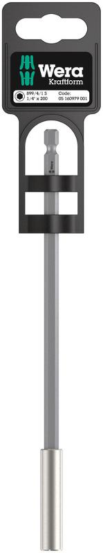Porte-embouts universel Wera avec jonc d'arrêt fort 899/4/1 S - 05160979001