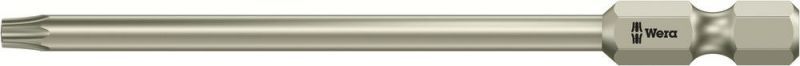 WERA - Embouts TORX 3867/4 TS 3867/4TS TX 15x89mm - 05071090001