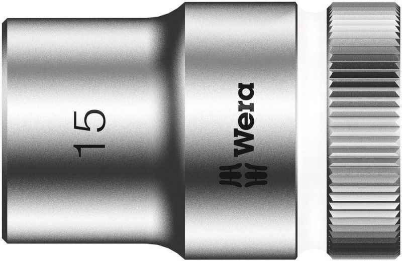WERA 8790 HMC Douille Zyklop à emmanchement 1/2",15mm-05003606001