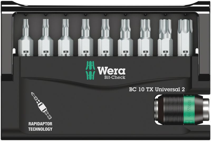 WERA - Bit-Sortiment 9-tlg. 8667-9 Z TX - 05057115001