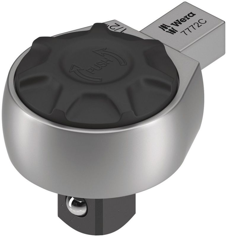 Wera 7772 C Einsteckknarre, umschaltbar, 9x12 mm, 9x12 x 1/2" x 58 mm - 05078637001