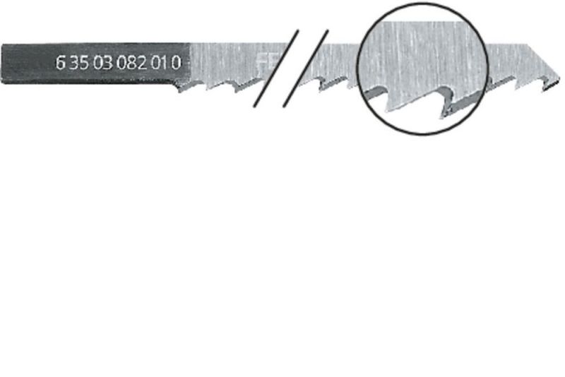 FEIN Sägeblatt, Kunststoff 30 mm, Gipskarton 60 mm, Holz 60 mm, Länge 100 mm, Qualität HCS - 63503082010