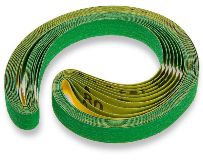 FEIN Keramik-Schleifbänder, Korn 80, Maße 20 x 815 mm, 10 Stück - 63714130010