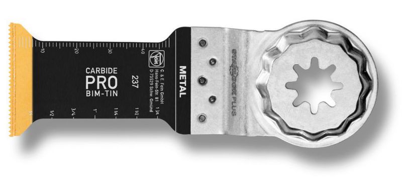 FEIN E-Cut Carbide Pro, Breite 32 mm, Länge 60 mm, Aufnahme SLP, 10 Stück - 63502237240