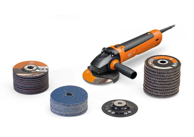 FEIN Compact-Winkelschleifer Ø 125 mm CG 15-125 BL Set Heavy Duty - 72226762000