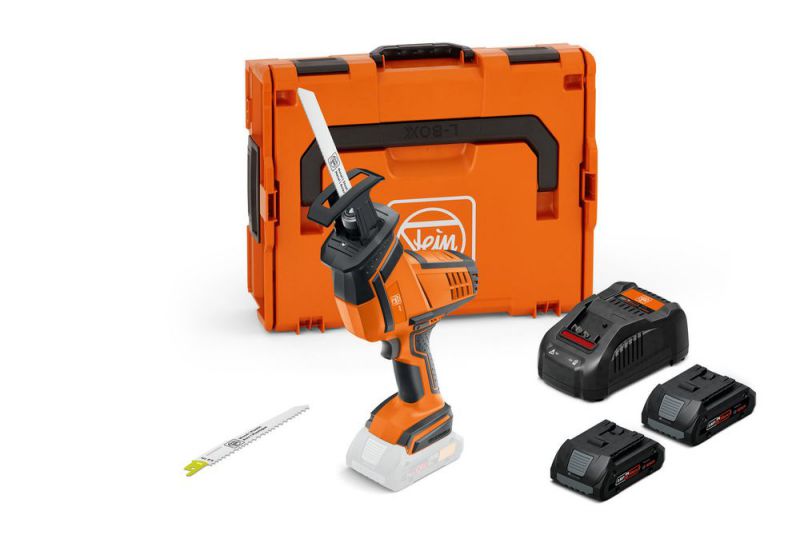 FEIN Kompakte Akku-Säbelsäge ASAS 18-21 K AS Set 2 x 4 Ah - 71330162000