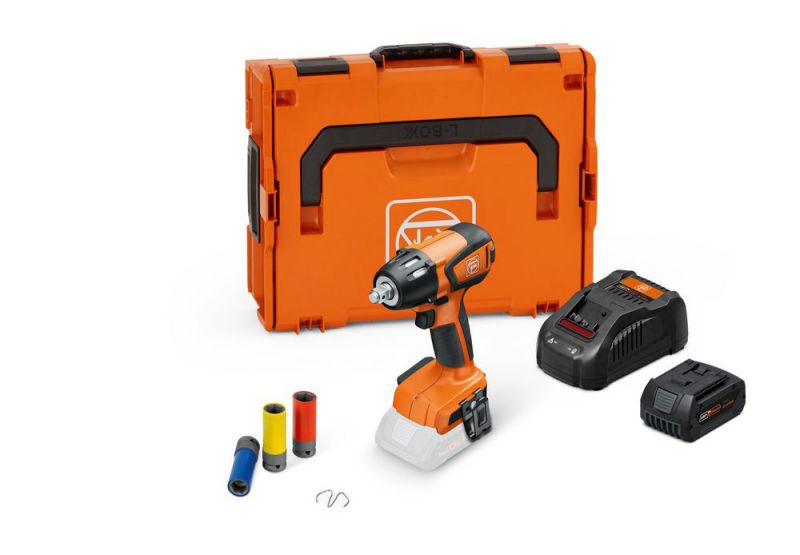 FEIN Akku-Schlagschrauber im Anwender-Set ASCD 18-300 W2 AS Ready to-use-top Set - 71151062000