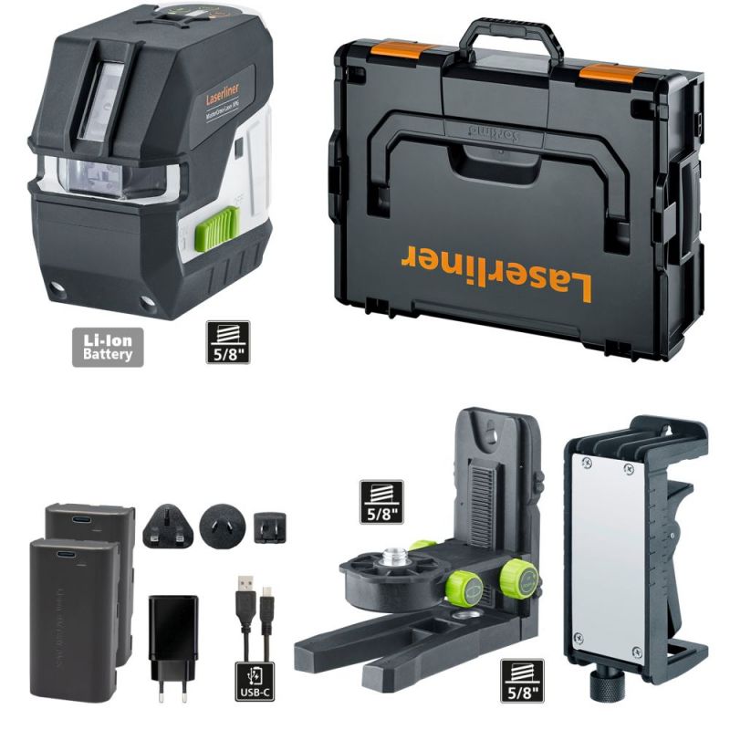 Laserliner Kreuzlinien-Laser MasterCross-Laser XPG Pro - 031.430L