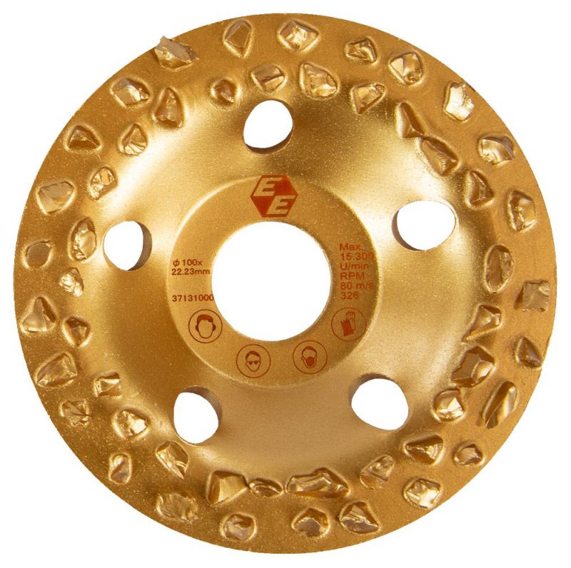EIBENSTOCK disque de fraisage carbure grossier Ø 100mm (or) - 37131000