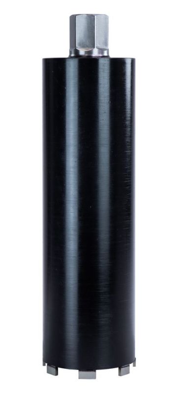 EIBENSTOCK Diamant-Trocken-Bohrkrone -Softschlag- 1¼", Ø 112 mm, 350 mm Nutzlänge,7 Segmente - 36S11200