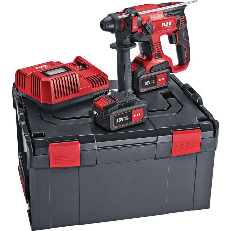 FLEX Akku-Bohrhammer CHE 18.0-EC/5.0 Set - 461768