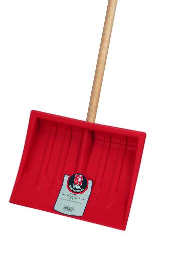 IDEAL Chasse-neige pour enfants 200 x 290 en plastique avec manche en bois dur