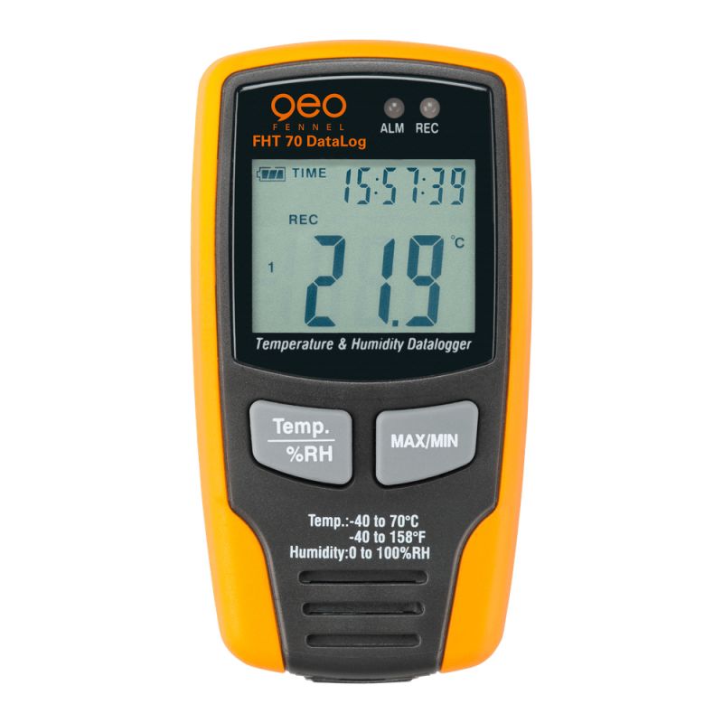 Geo-FENNEL Temperatur- und Feuchtigkeitsdatenlogger FHT 70 DataLog - 800120