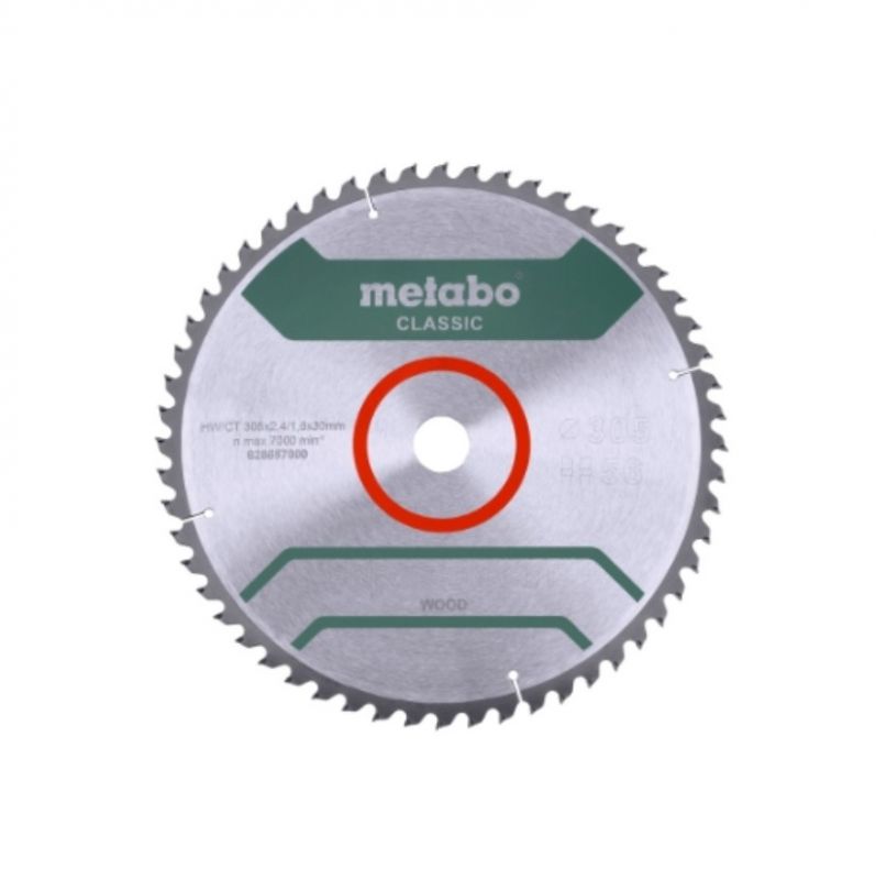 METABO Sägeblatt "precision cut wood - classic", 305x2,4/1,6x30 Z56 WZ 5°neg /B (628657000) 