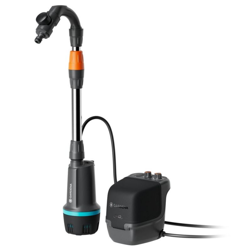 Gardena 14604-20 Akku-Regenfasspumpe 2600 Comfort 18V P4A Ready-To-Use Set
