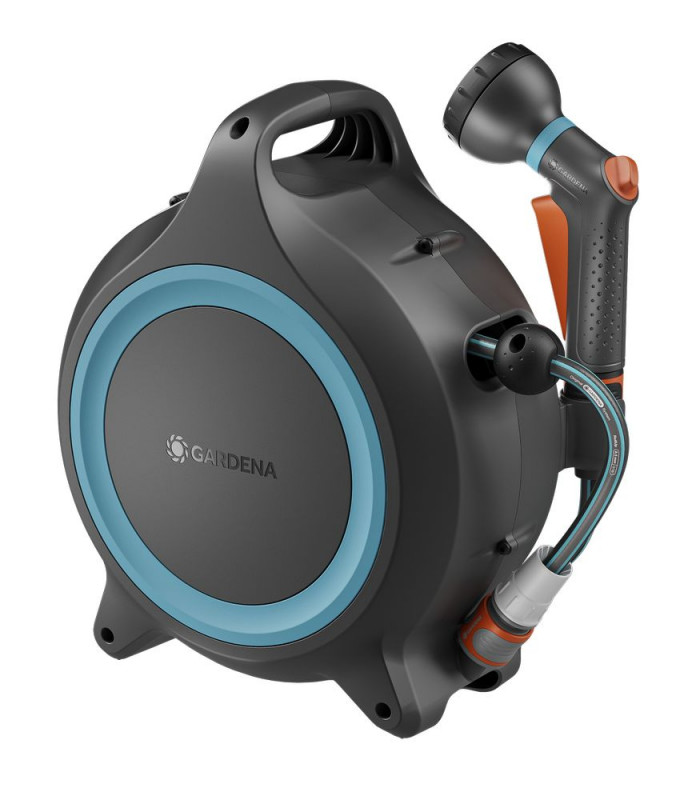 Gardena 18690-20 Mobile Schlauchbox MoveMatic, 12 m + 1,5 m