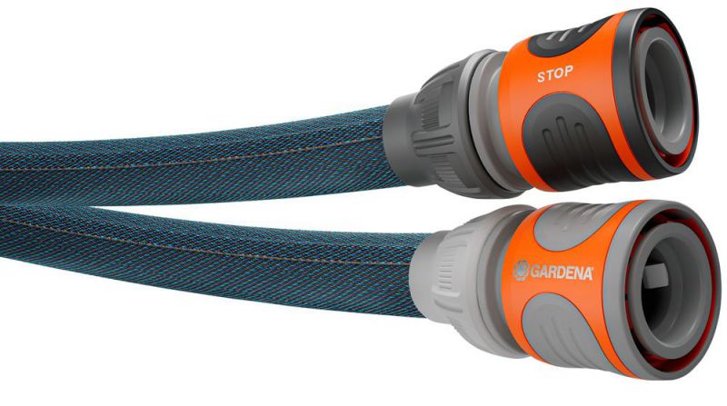 GARDENA 18466-20 Liano Xtreme 1/2", set de 15 m + support de tuyau flexible - Action