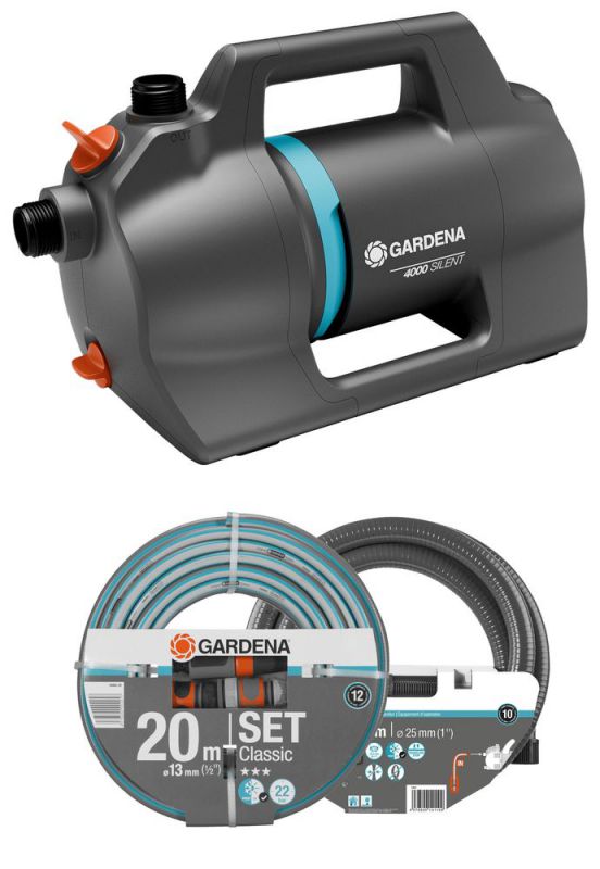 GARDENA 09051-61 Pompe de jardin 4100 Kit silencieux