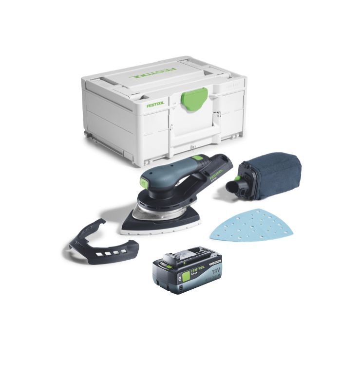 FESTOOL Akku-Deltaschleifer DTSC 200-Basic + 1 Akku 8,0 HP-ASI - 577713_B