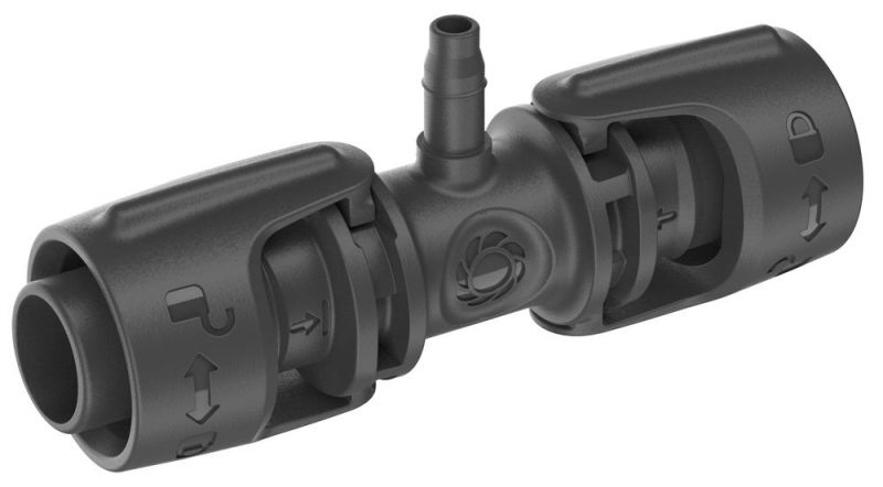 GARDENA 13204-20 Système Micro-Drip Té de réduction