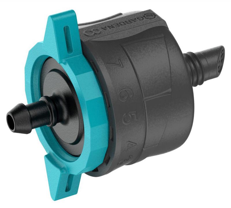 GARDENA 13304-20 Système Micro-Drip Goutteur final réglable compensant la pression 2 L