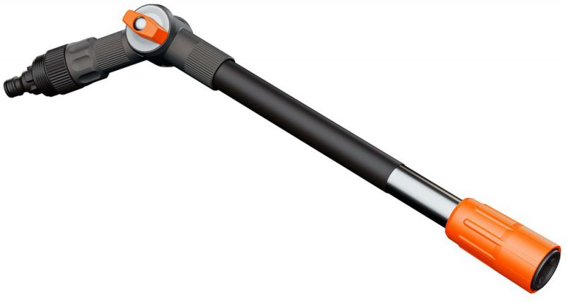 GARDENA Manche Flex Cleansystem, raccordable à l'eau, nettoyage des endroits difficiles d'accès, longeur 53cm