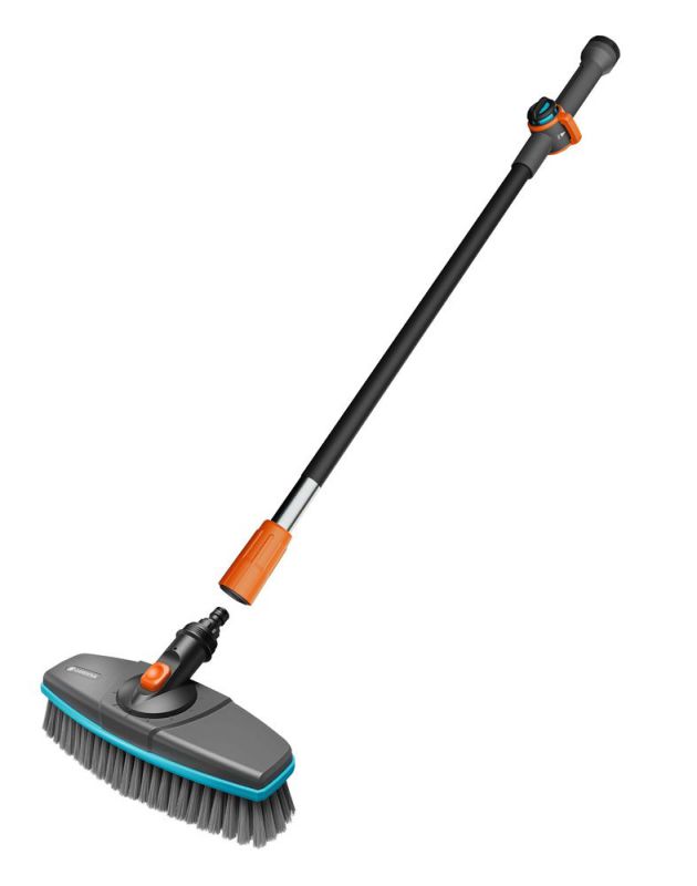 GARDENA Kit de lavage avec brosse souple Cleansystem, pour les surfaces sensibles