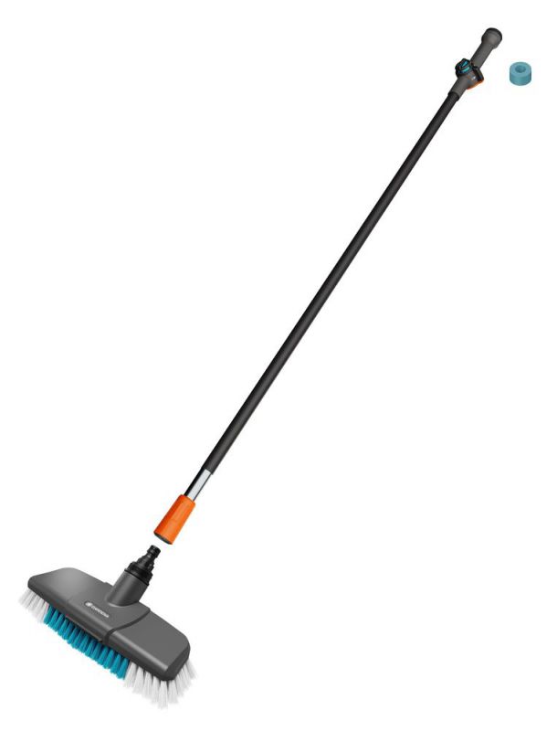 GARDENA Kit de lavage avec brosse dure Cleansystem, pour les surfaces résistantes
