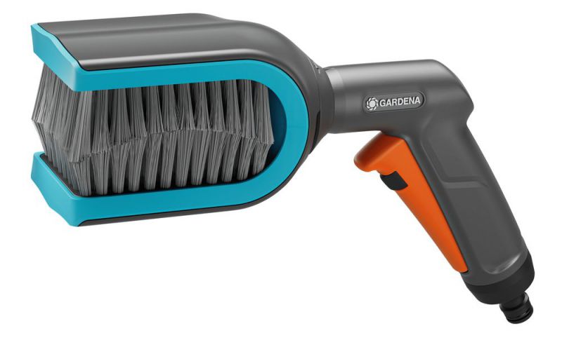 GARDENA Brosse de lavage pour store Cleansystem, nettoyage des lamelles, raccordable à l'eau