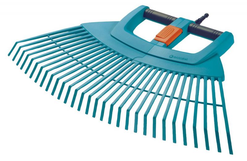 GARDENA Balai à gazon 2 en 1 XXL Combisystem-3107-20